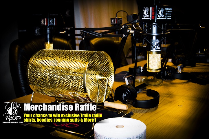 7Mile Radio Merchandise Raffle Party