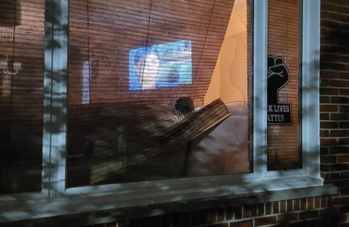 Woman’s Home Vandalized in Warren, Presumably by Racists