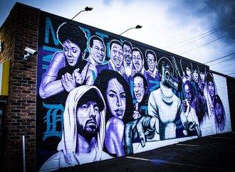 Felle Art: Detroit Muralist Honors Local Legends in Latest Masterpiece