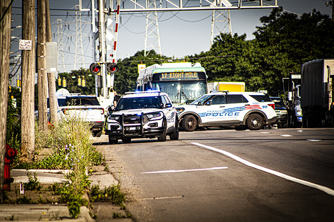 Shooting on Detroit East Eight Mile Bus Leaves One Injured