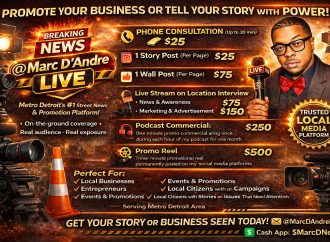 Promote Your Business Or Tell Your Story With Marc D’Andre Live