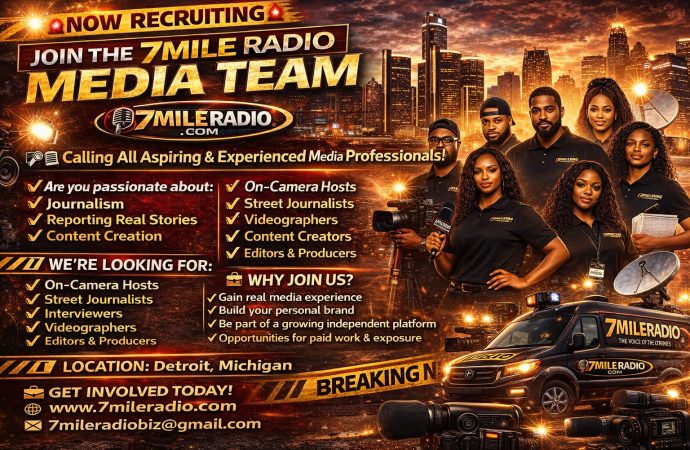 Join the 7Mile Radio Media Team: Help Us Tell Detroit’s Stories