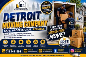 Detroit Moving Company — Safe, Professional, Reliable Moves
