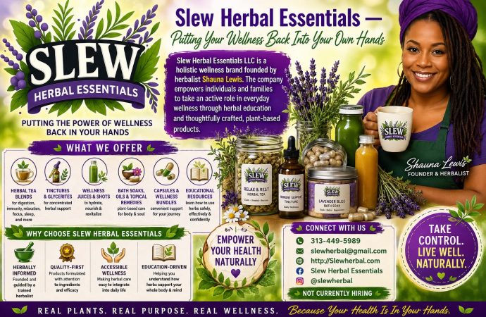 Slew Herbal Essentials — Putting Your Wellness Back Into Your Own Hands