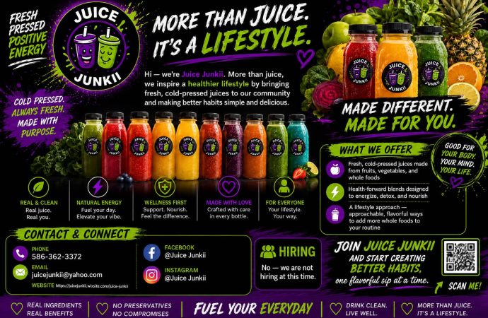 Juice Junkii — Better Habits, One Sip at a Time