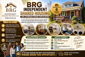 BRG Independent Shared Housing — Safe, Affordable Shared Living in Detroit