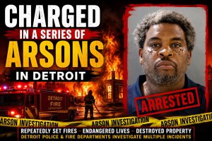 Former Detroit Firefighter Charged in Series of Arsons